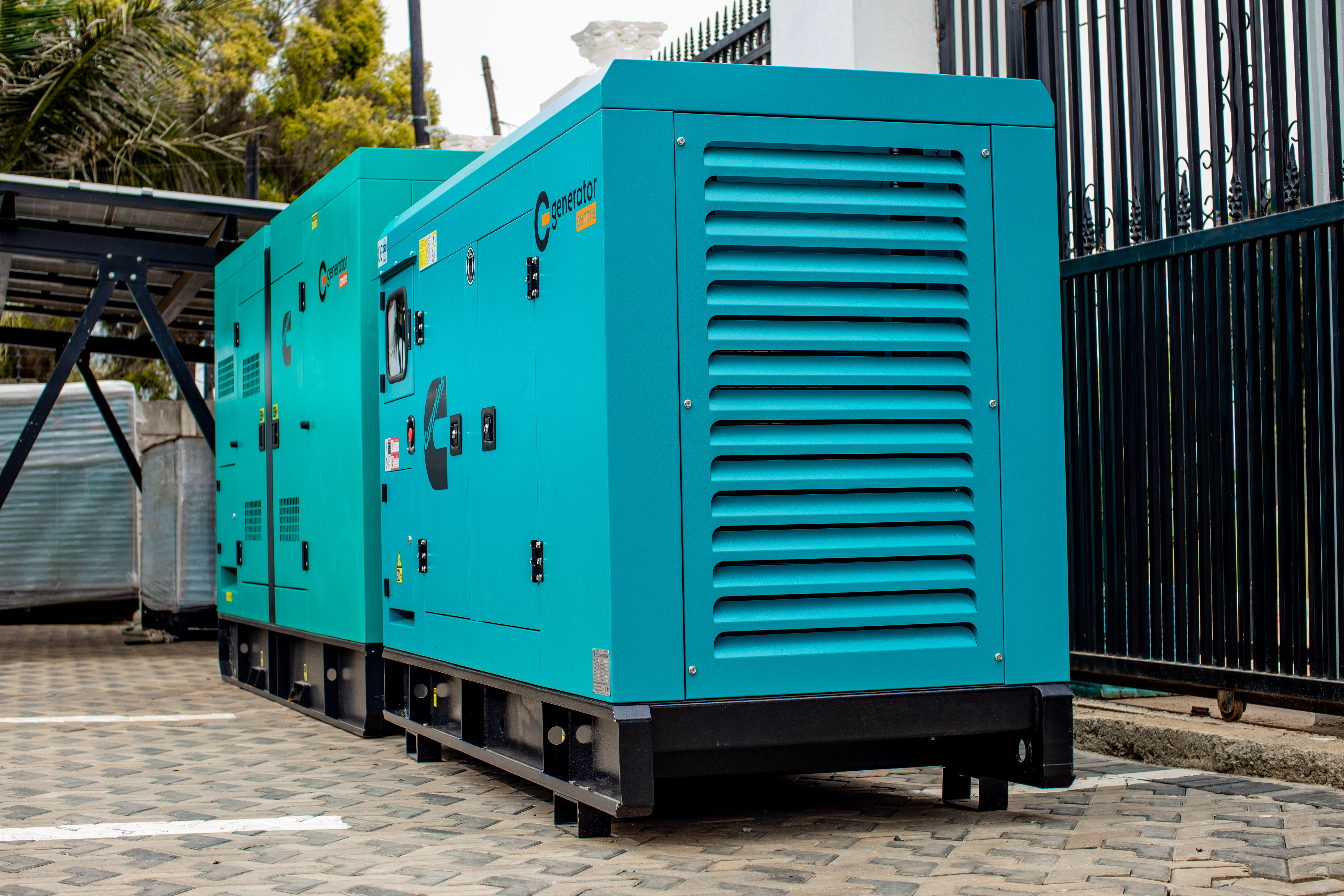 Generator prepared for rental power contract
