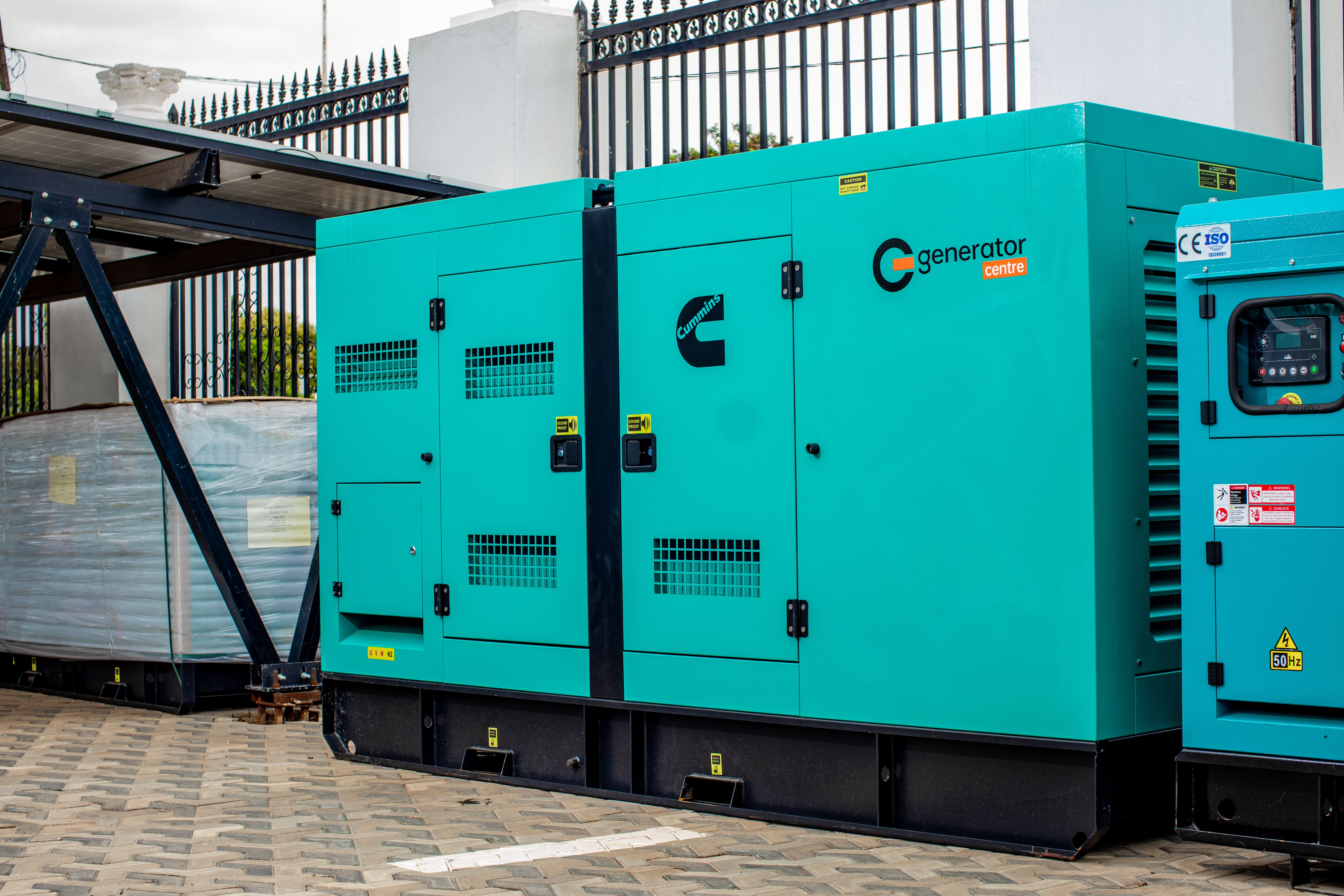 Generator prepared for professional installation