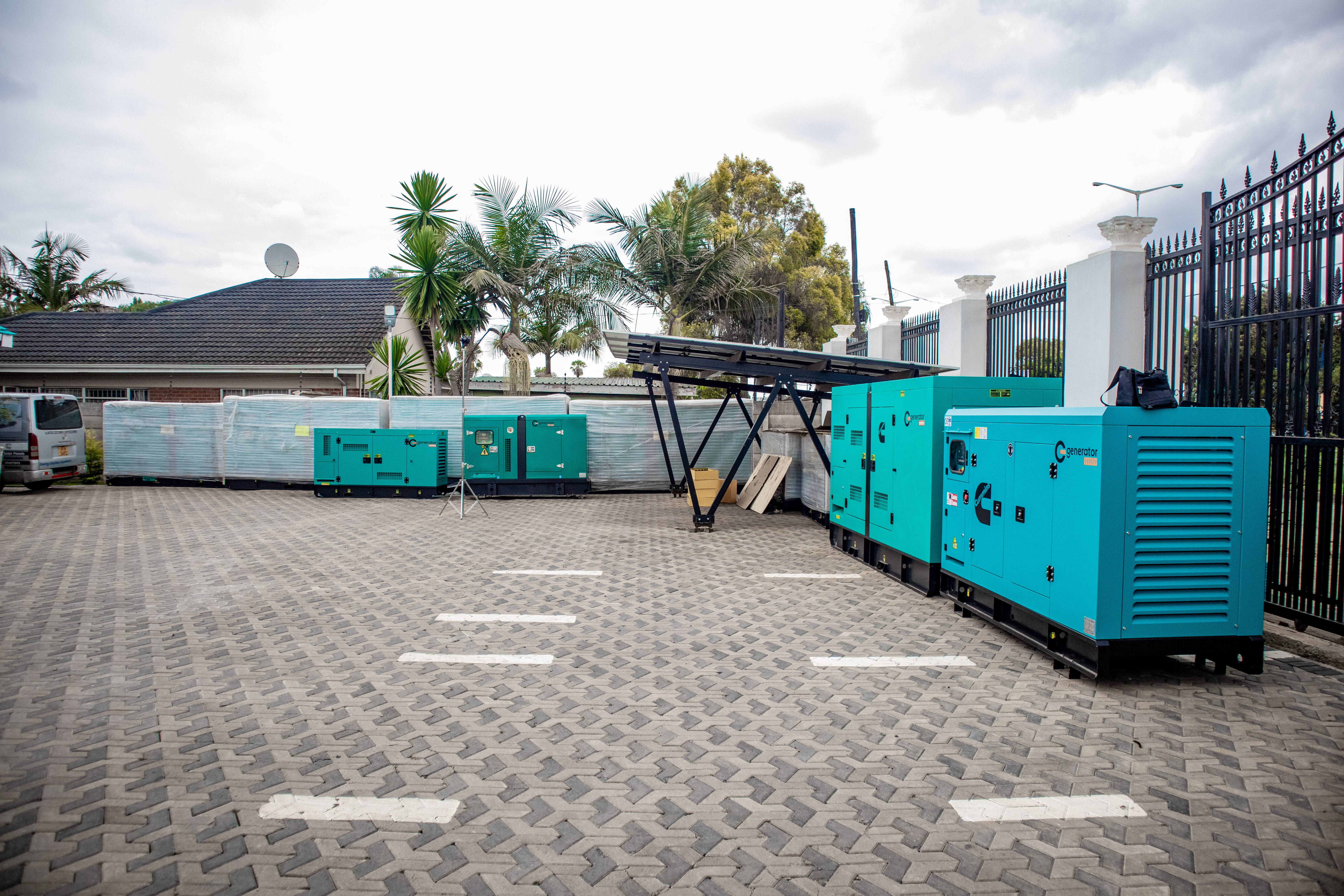 Emergency generator deployment ready for delivery